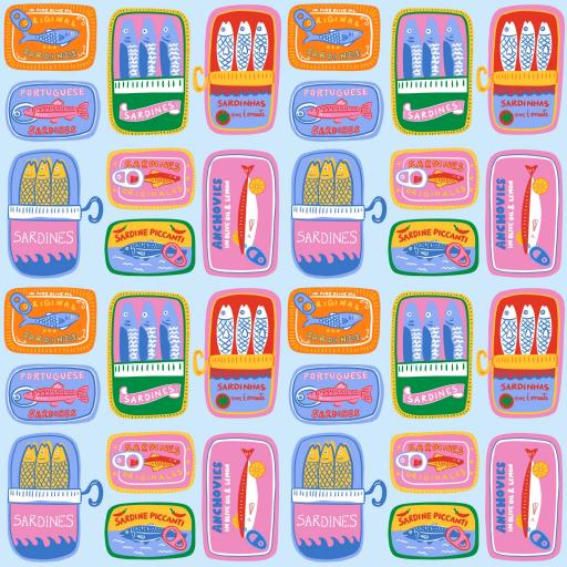 SARDINAS PROPPY ( EN 10 TEJIDOS DISTINTOS )