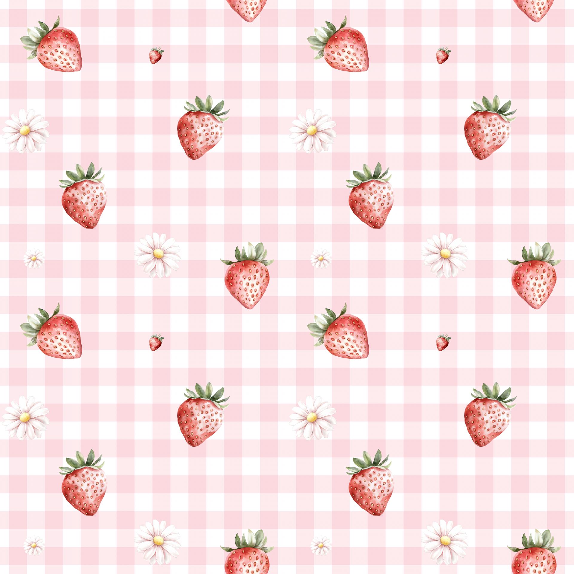 COLECCIÓN FRESAS 3 ( EN 10 TEJIDOS DISTINTOS )