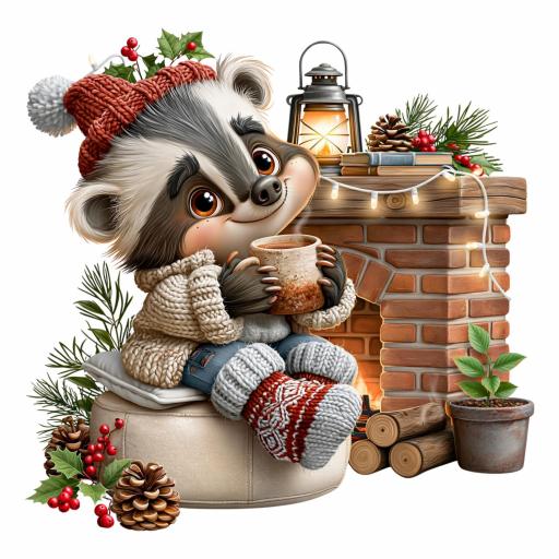 TRANSFER DTF ANIMALES DE NAVIDAD 10 ( 12/14 cm )  [0]