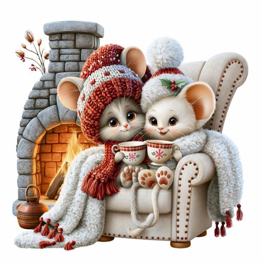 TRANSFER DTF ANIMALES DE NAVIDAD 17 ( 12/14 cm )  [0]