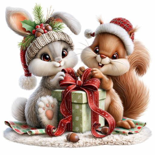 TRANSFER DTF ANIMALES DE NAVIDAD 19 ( 12/14 cm )  [0]