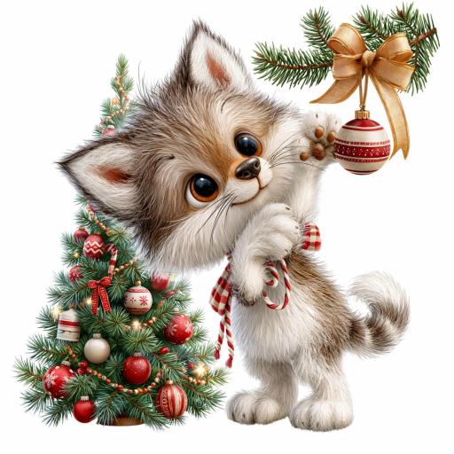 TRANSFER DTF ANIMALES DE NAVIDAD 21 ( 12/14 cm )  [0]