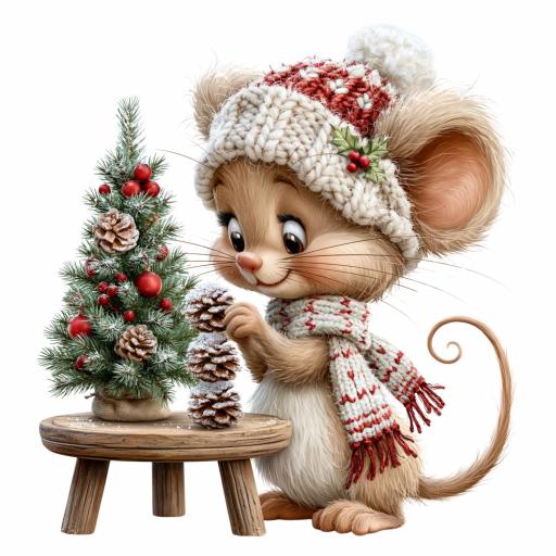TRANSFER DTF ANIMALES DE NAVIDAD 25 ( 12/14 cm )  [0]