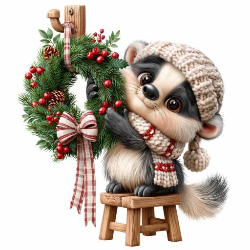 TRANSFER DTF ANIMALES DE NAVIDAD 33 ( 12/14 cm )  [0]