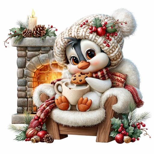 TRANSFER DTF ANIMALES DE NAVIDAD 9 ( 12/14 cm )  [0]