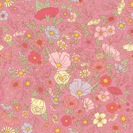 FLORES DE VERANO 12  ( EN 10 TEJIDOS DISTINTOS )  [0]