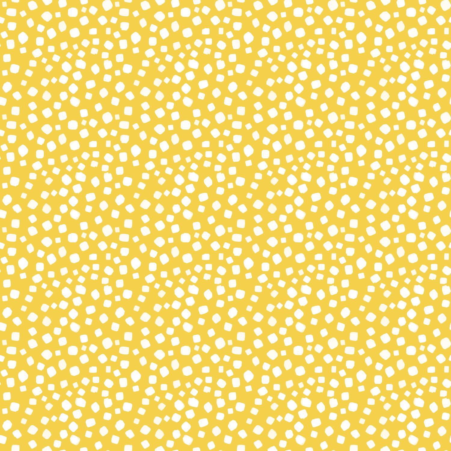 PUNTOS AMARILLO SERIE FLORES DE VERANO 2 ( EN 10 TEJIDOS DISTINTOS )