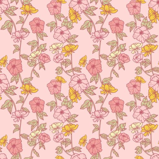 FLORES DE VERANO 5     ( EN 10 TEJIDOS DISTINTOS )  [0]