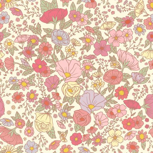 FLORES DE VERANO 6    ( EN 10 TEJIDOS DISTINTOS )  [0]