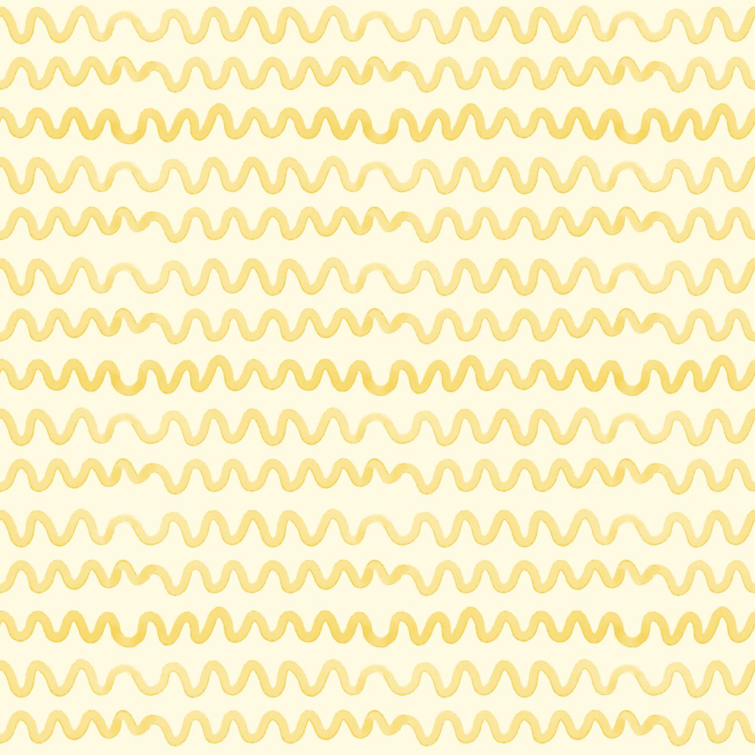 GEOMÉTRICO ONDAS AMARILLO SERIE FLORES DE VERANO 8 ( EN 10 TEJIDOS DISTINTOS )