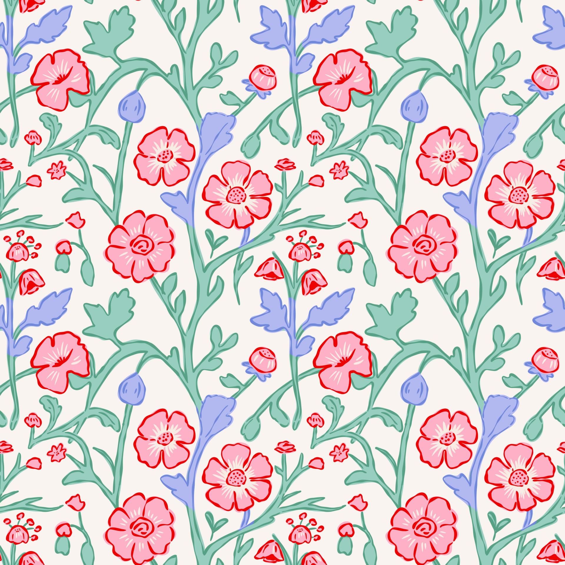 ESTAMPADO VERANO FLORES BOHEMIA ( EN 10 TEJIDOS DISTINTOS )