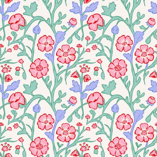  ESTAMPADO VERANO FLORES BOHEMIA   ( EN 10 TEJIDOS DISTINTOS )  [0]