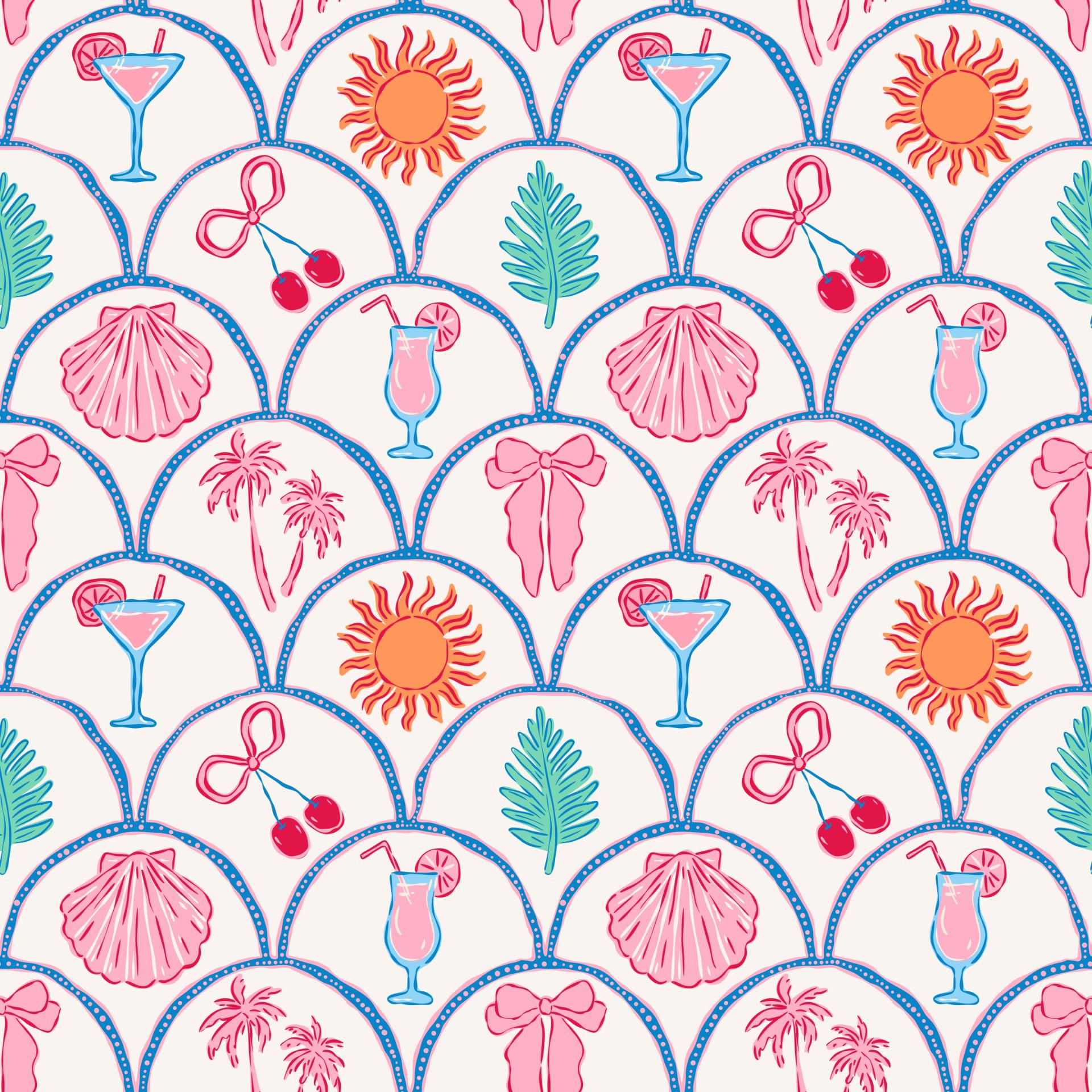 ESTAMPADO VERANO DIA DE SOL PREPPY ( EN 10 TEJIDOS DISTINTOS )