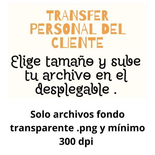 TRANSFER DTF  ARCHIVO PERSONAL DEL CLIENTE  REF 000