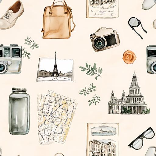 COLECCIÓN VIAJES Y AVENTURAS 1    ( EN 10 TEJIDOS DISTINTOS )  [0]