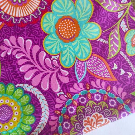 PATCHWORK AMERICANO VIBRANCY MAGENTA MULTI