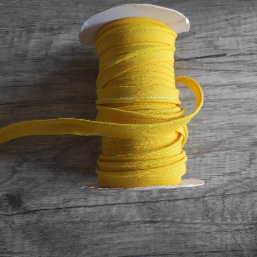  CINTA DE VIVO AL BIES  10 mm AMARILLO  Nº 66 ( PACK DE 8 METROS ) [0]