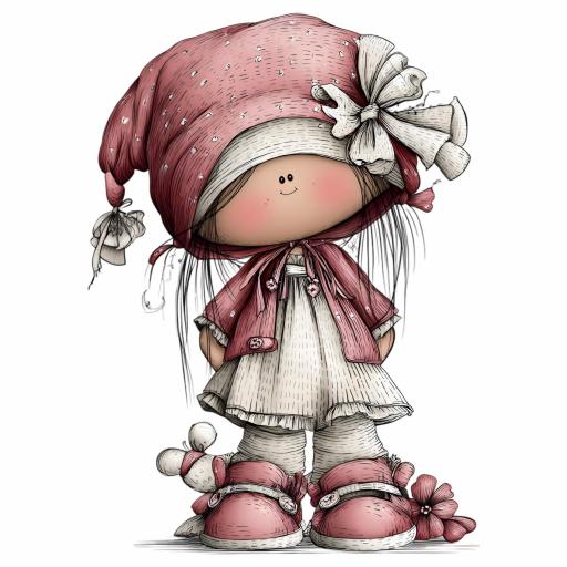 TRANSFER DTF  14 cm aprox SERIE VINTAGE ROSA Nº 8  [4]