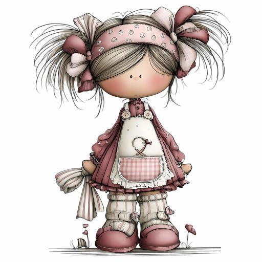 TRANSFER DTF  14 cm aprox SERIE VINTAGE ROSA Nº 8  [7]