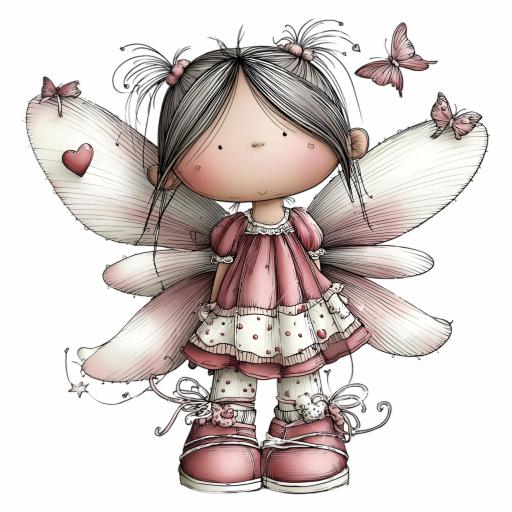 TRANSFER DTF  14 cm aprox SERIE VINTAGE ROSA   [1]