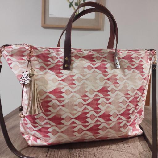 LONETA HALF PANAMÁ ESTAMPADO ABSTRACTO TAKIRO  [1]