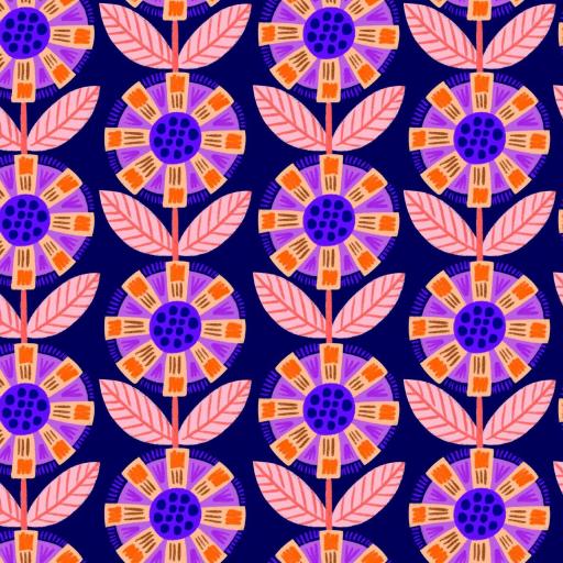 FLORAL BOHEMIO 2 ( EN 10 TEJIDOS DISTINTOS )