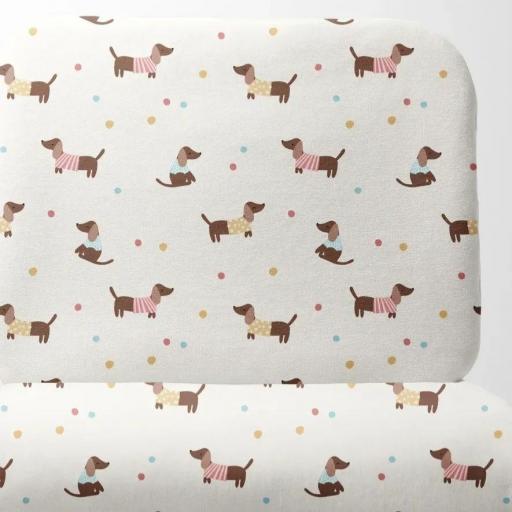 PERRO SALCHICHA   ( EN 10 TEJIDOS DISTINTOS )  [1]