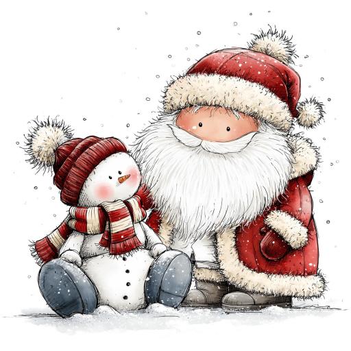 TRANSFER DTF MUÑECO DE NIEVE NAVIDAD 19 ( 12/14 cm )  [0]