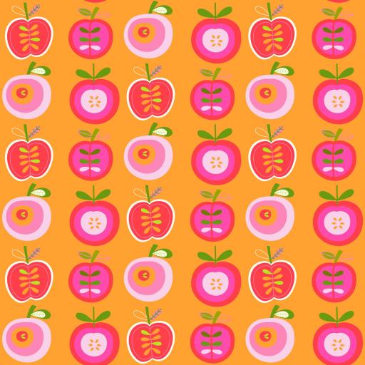 MANZANAS RETRO COLECCIÓN 5  ( EN 10 TEJIDOS DISTINTOS )  [0]