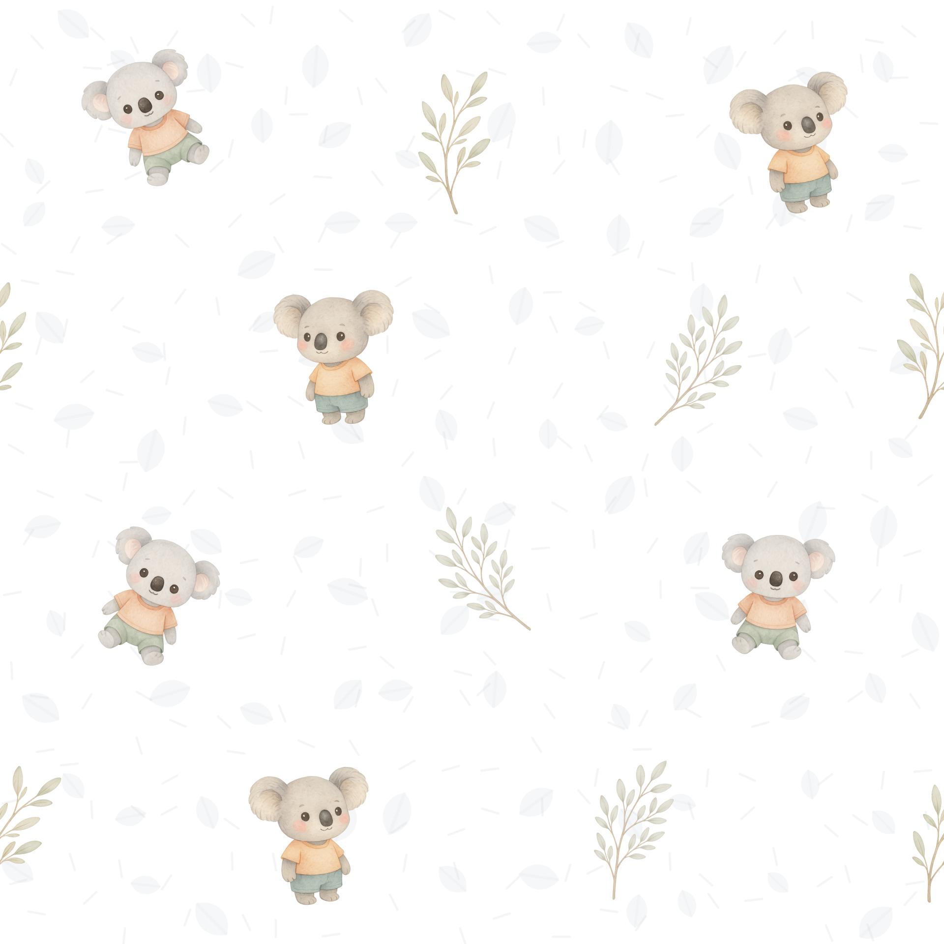 PEQUEÑOS KOALAS ( EN 10 TEJIDOS DISTINTOS )