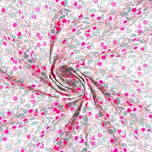   Liberty Fabrics Tana Lawn® Colleen's flúor  ( 29 € metro )