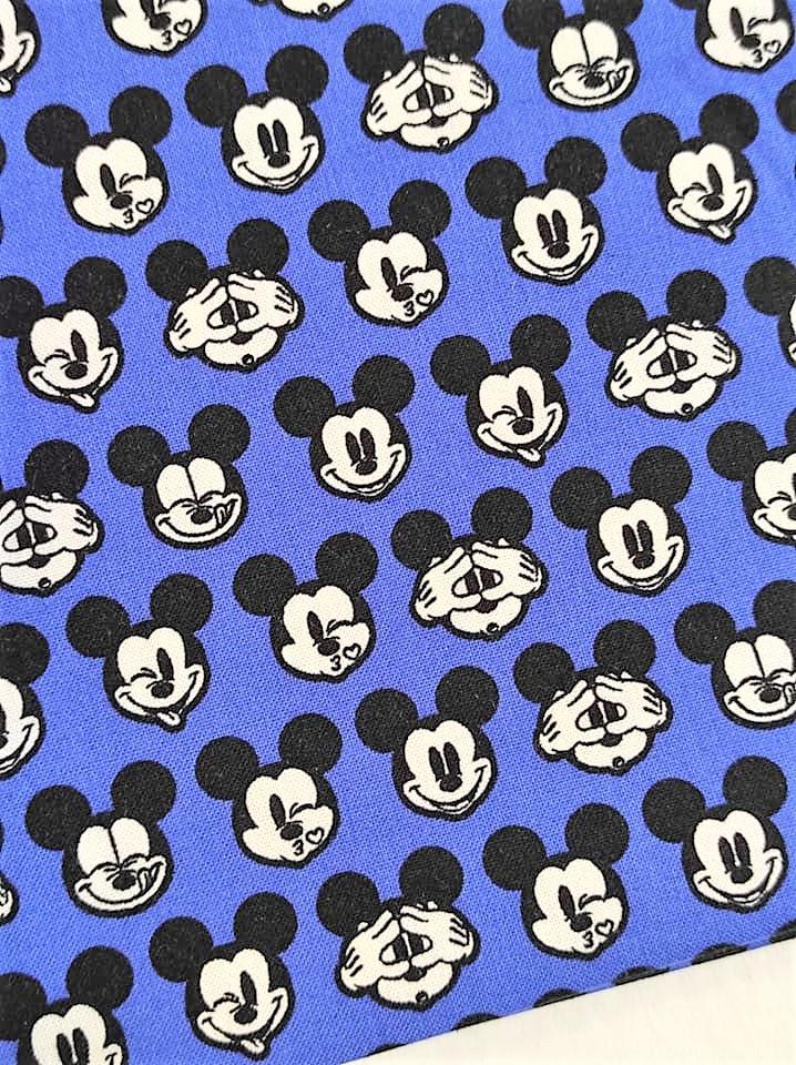 3 pack Punto colorido Disney Sin tejido de rizo Mickey Mouse Calcetín Medio alto 
