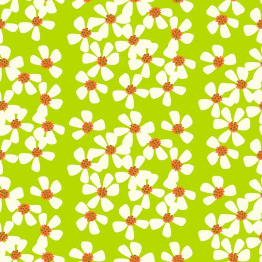 FLORES RETRO 8  ( EN 10 TEJIDOS DISTINTOS )  [0]