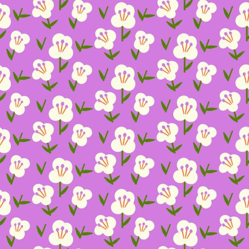 FLORES RETRO 14 ( EN 10 TEJIDOS DISTINTOS )  [0]