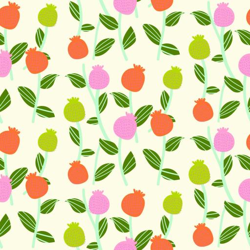 FLORES RETRO 16 ( EN 10 TEJIDOS DISTINTOS )  [0]