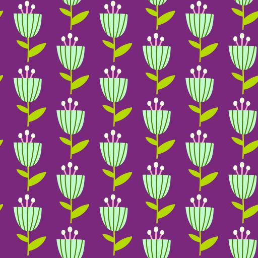 FLORES RETRO 00  ( EN 10 TEJIDOS DISTINTOS )  [0]