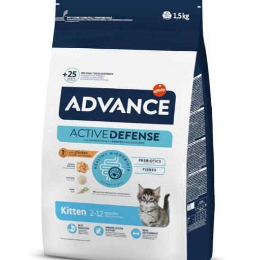 Advance Cat Kitten, Pienso para Gatitos Kitten con Pollo