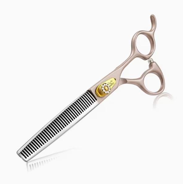 Tijeras profesionales para peluquería canina de entresacar