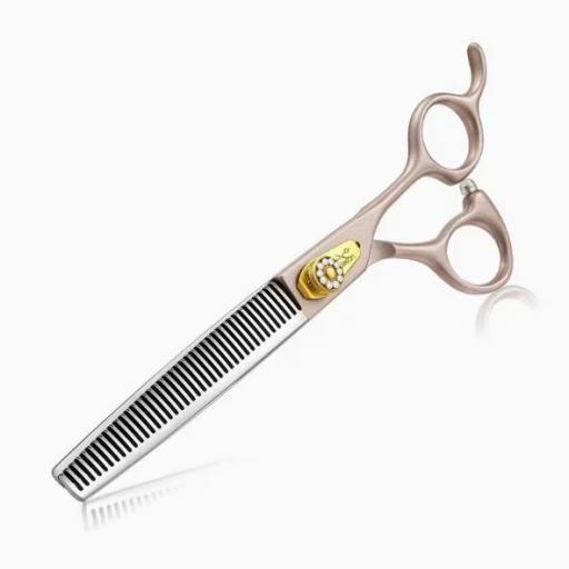 Tijeras profesionales para peluquería canina de entresacar [0]