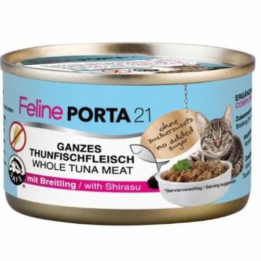 Feline Porta 21 alimento húmedo Atún con shirasu