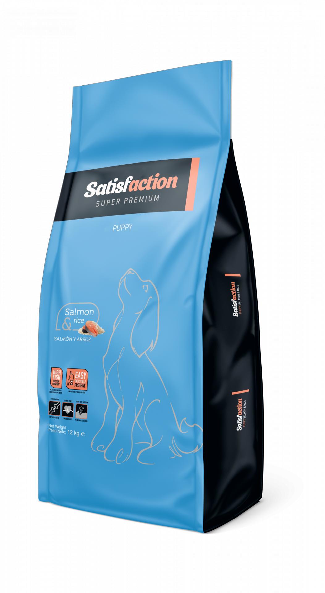 Satisfaction Puppy Salmón y Arroz 2kg