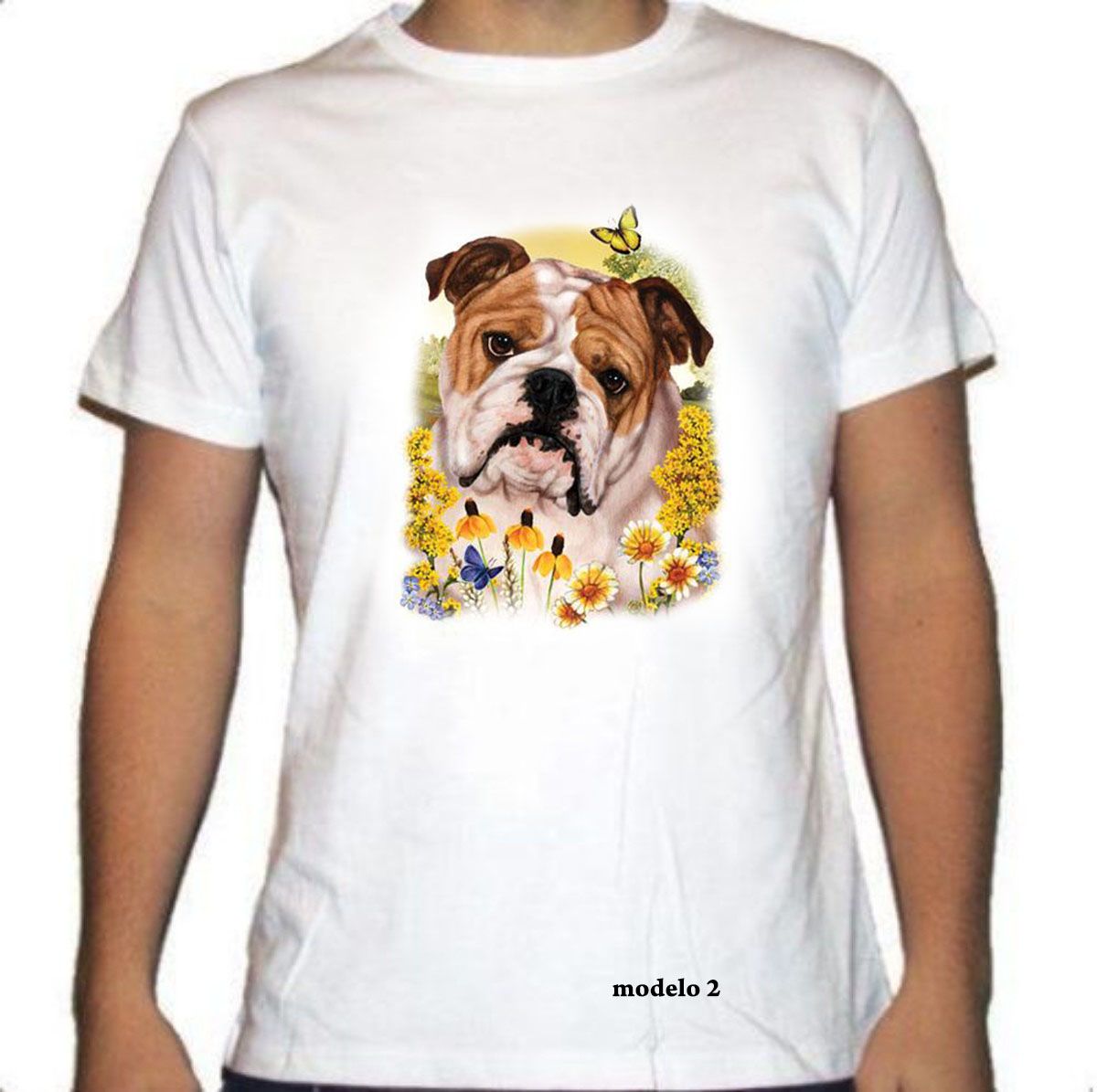 Camiseta Bulldog Inglés