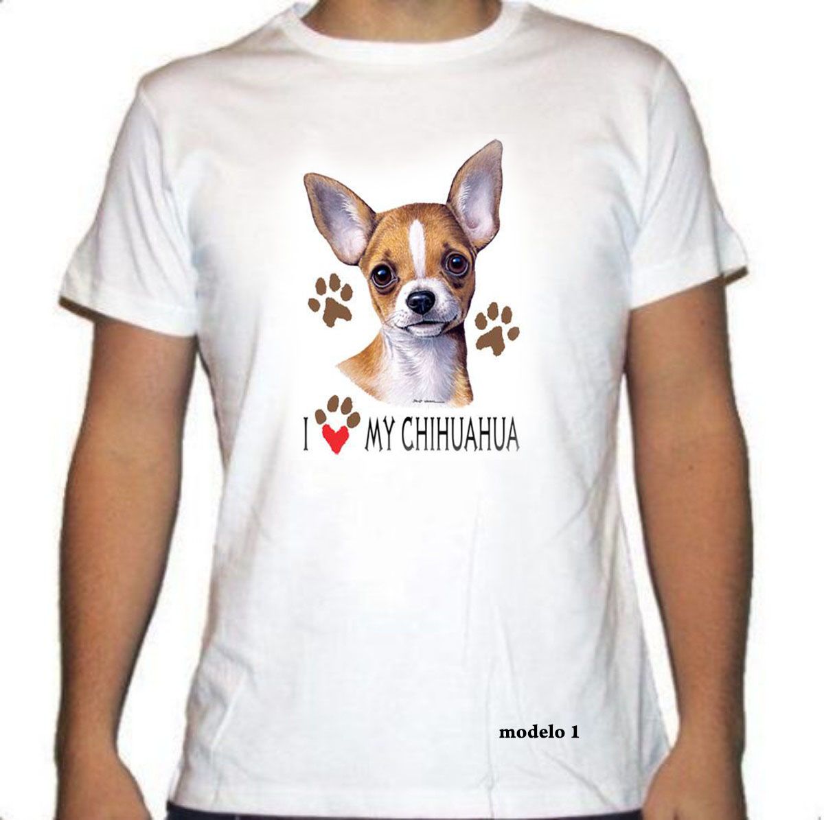 Camiseta Con la raza Chihuahua