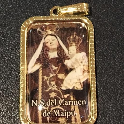 Ntra. Sra. Del Carmen De Maipu. Chile Medalla 3x2 cm. 