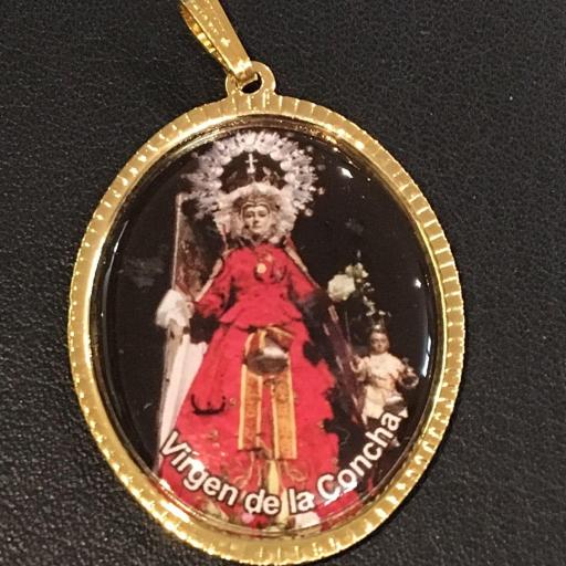 Virgen De La Concha Medalla 3,5 cm.