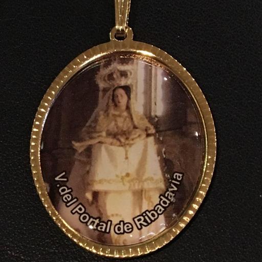 Detalles de  Virgen Del Portal De Ribadavia Medalla 3,5 cm. 
