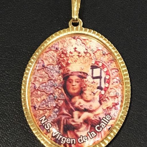  Virgen De La Calle Medalla 3,5 cm. 