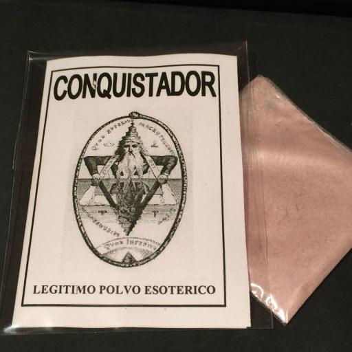  LEGITIMO POLVO ESOTERICO ESPECIAL " CONQUISTADOR "
