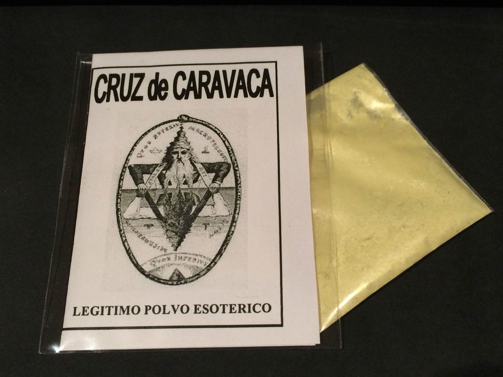  LEGITIMO POLVO ESOTERICO ESPECIAL " CRUZ DE CARAVACA "