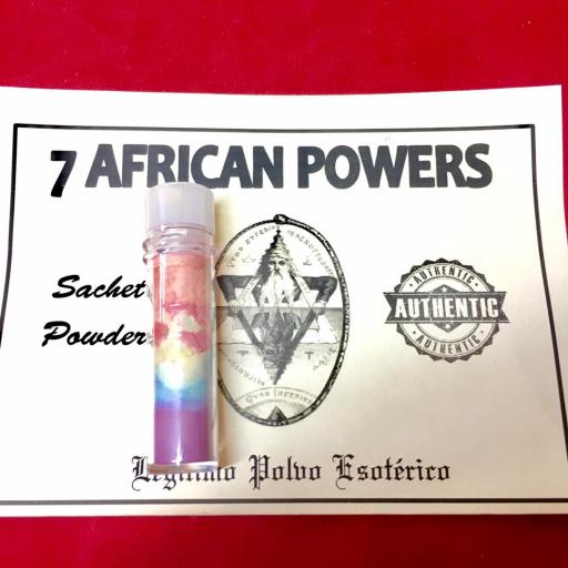 ☆ SEVEN AFRICAN POWERS ☆ LEGITIMO POLVO ESOTERICO !!! SACHET POWDER [0]